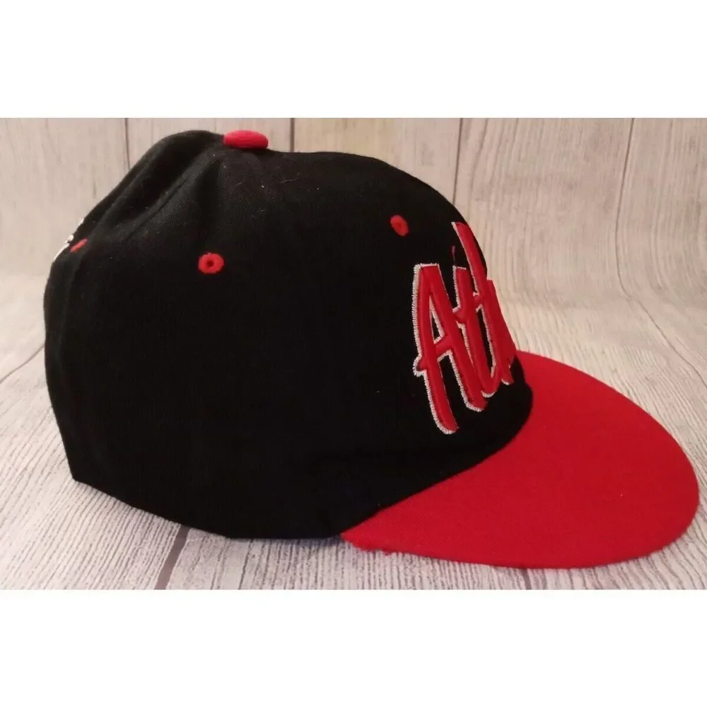 Atlanta, Georgia Embroidered Snapback Cap/Hat Red/Black One Size Destination ATL